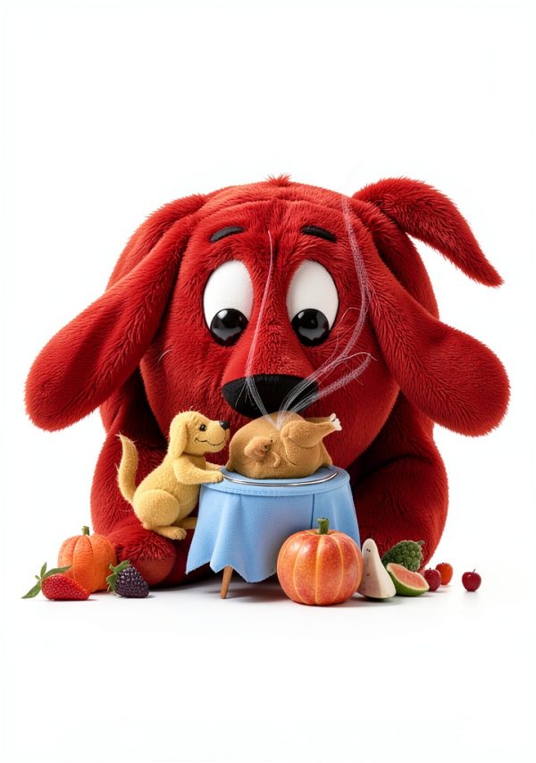 Clifford Thanksgiving Book for Preschoolers by Cartwheel Books-0