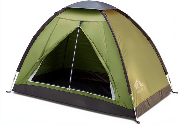 Night Cat Backpacking Tent Waterproof Army Green 1-2 Person-0
