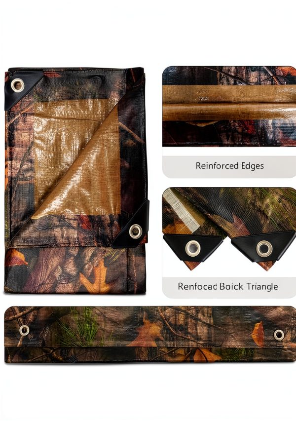 Heavy Duty 9 Mil Tarp Cover Tongcamo Waterproof UV‑Resistant Tarpaulin-2
