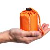 Emergency Sleeping Bag NovaMedic 5 Pack 84x36 Mylar Bivy Orange-3