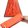 Emergency Sleeping Bag Mart Cobra Mylar Bivy Sack Orange 84x36-6