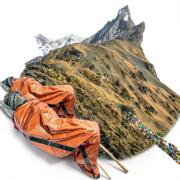 Emergency Sleeping Bag 2 Pack by Leberna Portable Mylar Survival Bivy-7