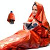 Emergency Sleeping Bag Mart Cobra Mylar Bivy Sack Orange 84x36-3