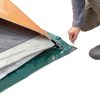 Waterproof Camping Tarp Amazon Basics Dark Green 9.5x11.3 ft-4